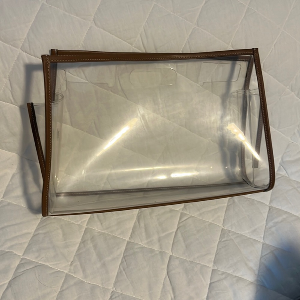 Tory Burch “rain cover” ONLY. Fits small Lee Radziwill bag